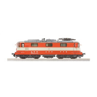 Roco H0 DC Elektrolokomotive Re 4/4 II 11108 "Swiss Express", SBB, orange/weiss, analog