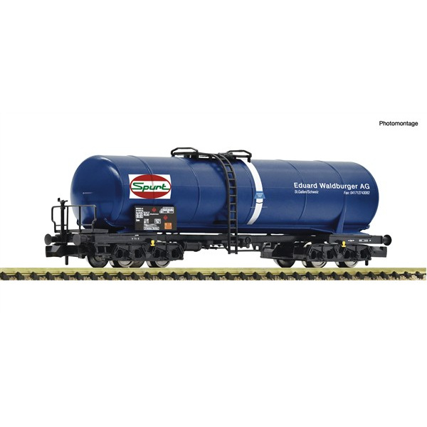 Fleischmann N Kesselwagen Zans, Wascosa, "Waldburger/Spurt", blau