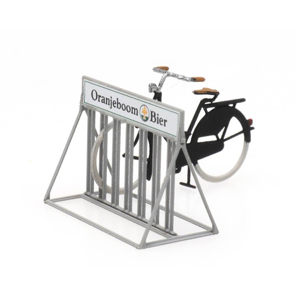 Artitec H0 Fahrradst&auml;nder Oranjeboom Beer