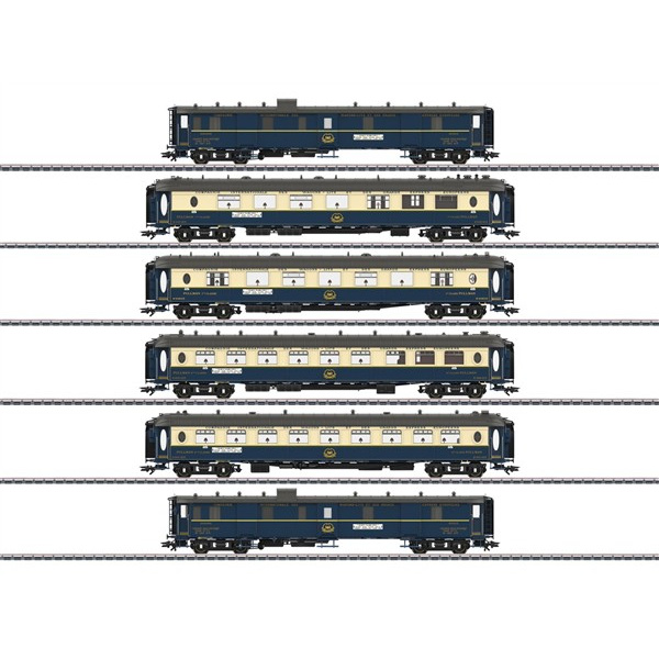 M&auml;rklin H0 AC Pullmanwagen-Set &bdquo;Edelwei&szlig;&ldquo;