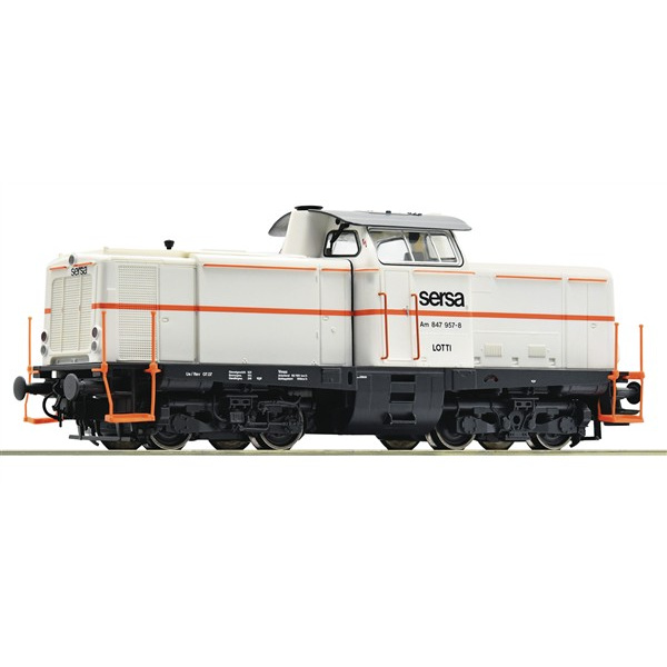 Roco H0 DC Diesellokomotive Am 847 957-8, SERSA, digital Sound