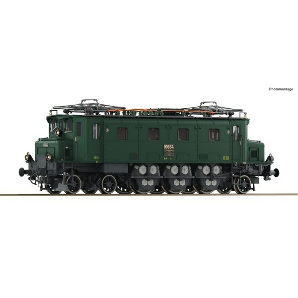 Roco H0 DC Elektrolokomotive Ae 3/6 I 10664, SBB, gr&uuml;n, analog