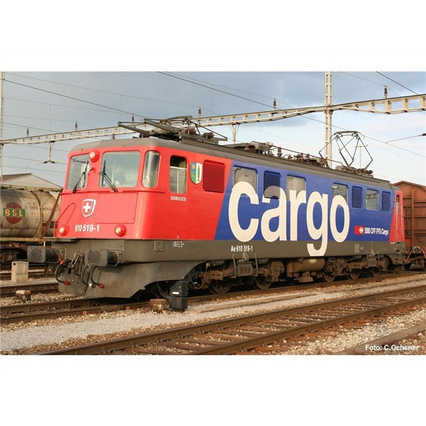 PIKO H0 DC Elektrolokomotive SBB Cargo 610 519-1 "Giubiasco", digital Sound
