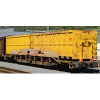 BEMO H0m Tragwagen Sl 7771 RhB, ACTS-Tragwagen, Mulden...