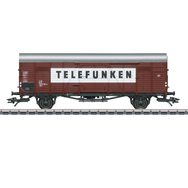 M&auml;rklin H0 AC Gedeckter G&uuml;terwagen  Gbkl 238, DB AG, Telefunken, MHI