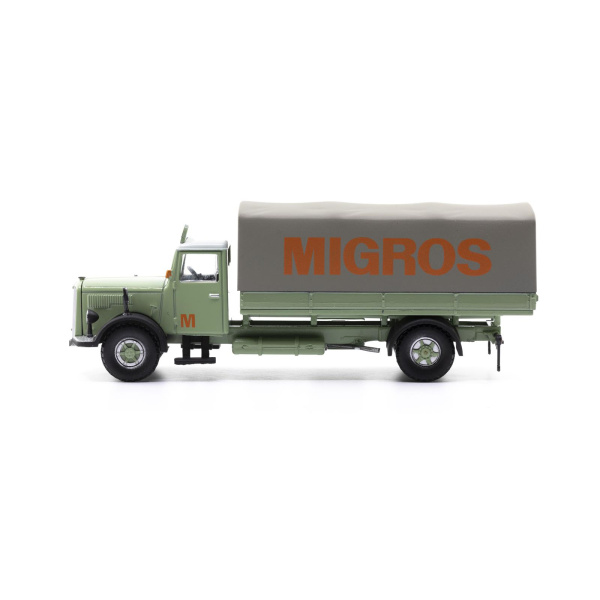ACE H0 Saurer S4C Migros, gr&uuml;n