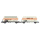 Rivarossi H0 DC SBB, 2er-Set 2-achsiger Gaskesselwagen &ldquo;WASCOSA&rdquo;, Ep.V