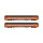 Hobbytrain N DC SBB 2er Set Personenwagen Bpm, 2.Kl. (UIC Z1), orange, Ep. IV-V