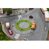 Faller H0 Kreisverkehr und Verkehrsinsel