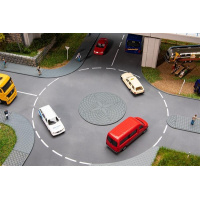 Faller H0 Mini-Kreisverkehr und Verkehrsinsel