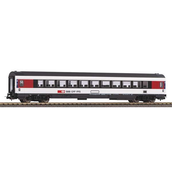 PIKO H0 DC -Hobby- Eurocitywg. 2.Kl. Bpm SBB Newlook VI