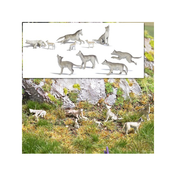 BUSCH H0 Wolfsrudel