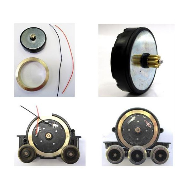 sb modellbau H0 Motorisierungssatz Lima Universal Flachl&auml;ufer (langsam)