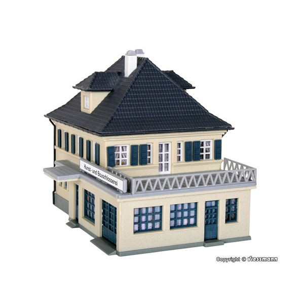 Kibri N Schlosserei mit Wohnung