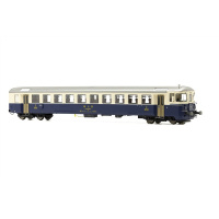 ESU H0 DC Steuerwagen Bt 951, BLS, beige/blau, Mittelschrift, Ep.IV
