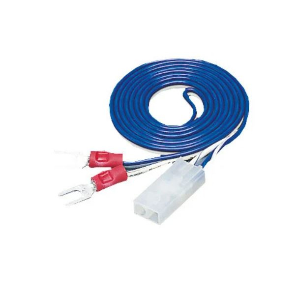 KATO N DC Adapterkabel blau-wei&szlig; Unitrak Steckerbuchse auf Kabelschuh