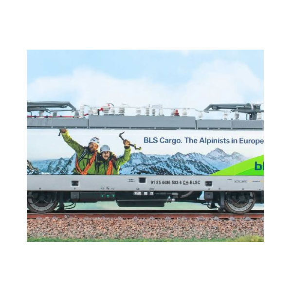 ACME H0 AC Elektrolokomotive BLS TRAXX Re 486-503 neues Design  Ep VI, digital Sound