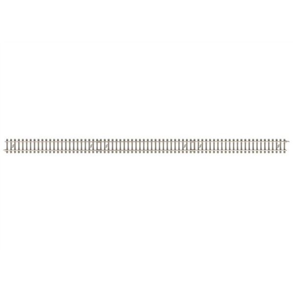 Minitrix N DC Flexgleis, 730,0mm, Betonschwellen