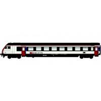 L.S. Models H0 DC Steuerwagen Bt, SBB, 2. Kl., weiss/schwarz