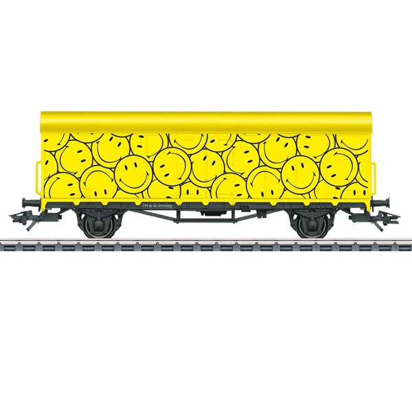 M&auml;rklin H0 AC G&uuml;terwagen SMILEY 2023, gelb