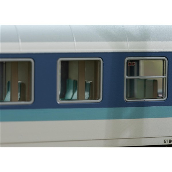 M&auml;rklin H0 AC Personenwagen-Set InterRegio DB, weiss/hellblau/blau
