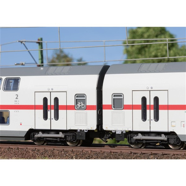 M&auml;rklin H0 AC Doppelstock-Mittelwagen IC2, 2. Kl., DBpza 682.2, Innenbeleuchtung
