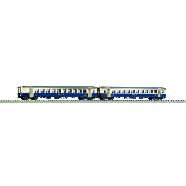 PIKO H0 AC 2er Set EWI BLS 2x B mit Mittelschrift und Handgriffen, Ep. IV