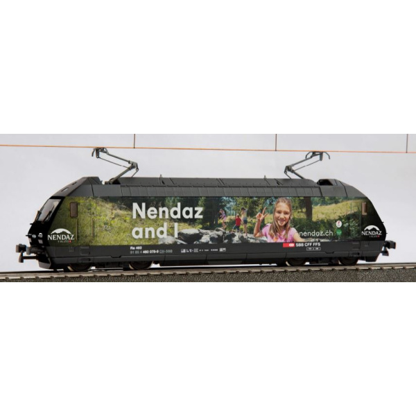 HAG H0 AC Elektrolokomotive Re 460 078-9, SBB, "Nendaz", digital Sound