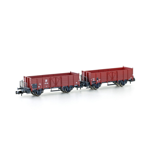 Hobbytrain N DC G&uuml;terwagen L6, SBB, Ep. IV, braun