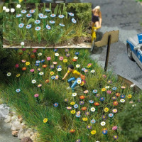 BUSCH H0 Dahlien, 120 Blumen