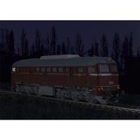 M&auml;rklin H0 AC Diesellokomotive BR 120, DR, rot, digital Sound