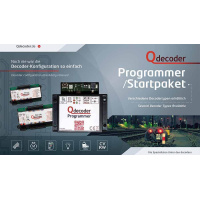 QDecoder Startpaket ZA3-Base ZA3-Servo-8 ZA3-Switch16, ZA3-Pol-8
