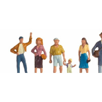 NOCH H0 Passanten stehend, 6 Figuren