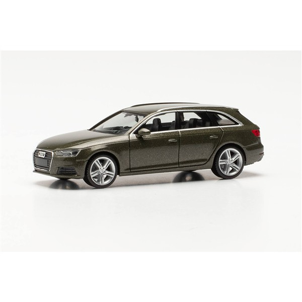 Herpa H0 Audi A4 Avant, distriktgr&uuml;n metallic