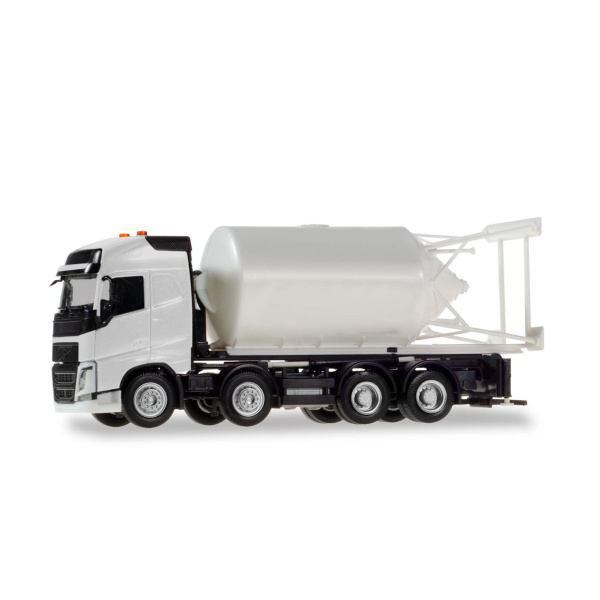 Herpa H0 Minikit: Volvo FH Gl. Silosteller-LKW 4-achs, weiss