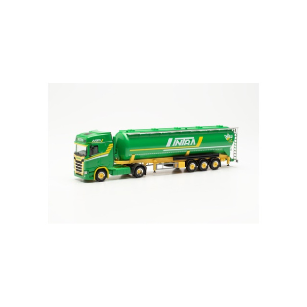 Herpa H0 Scania CS 20 HD Silo-Sattelzug &bdquo;Intra&ldquo; (Polen/Iłowa)