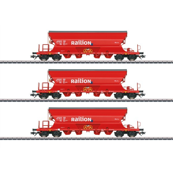 M&auml;rklin H0 AC Selbstentladewagen-Set Tanoos 896