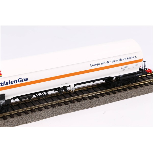 PIKO H0 DC Druckgaskesselwagen Zags "WASCOSA", weiss