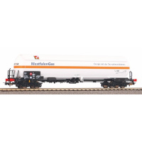 PIKO H0 DC Druckgaskesselwagen Zags "WASCOSA", weiss