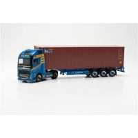 Herpa H0 Volvo FH Gl. XL 2020 Container-Sattelzug "Kollmeyer/Beacon" (Nordrhein-Westfalen/Bielefeld)