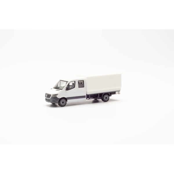 Herpa H0 Minikit: Mercedes-Benz Sprinter neue Doppelkabine mit Pritsche