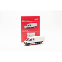 Herpa H0 Minikit: Mercedes-Benz Sprinter neue Doppelkabine mit Pritsche