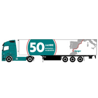 Herpa H0 Volvo FH Gl. XI K&uuml;hlkoffer-Sattelzug...
