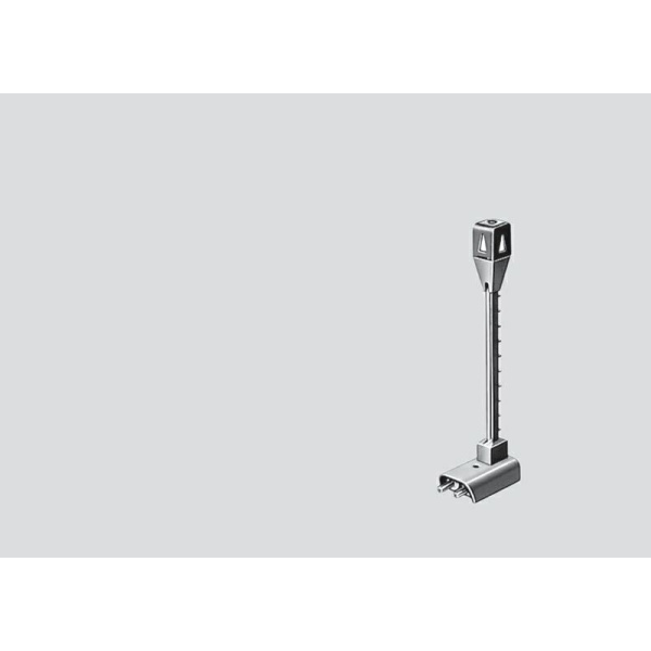 M&auml;rklin H0 C-Gleis Lichtmast zum Entkupplungsgleis
