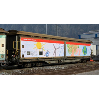 BEMO H0m Schiebewandwagen Hai-tvz 5140 RhB...