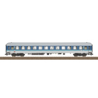 Trix H0 DC Personenwagen InterRegio DB, weiss/hellblau/blau