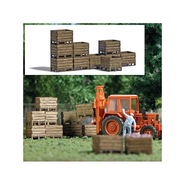 BUSCH H0 Erntekisten-Set