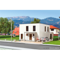 Kibri H0 Kubushaus Lina mit Terrasse - Polyplate Bausatz