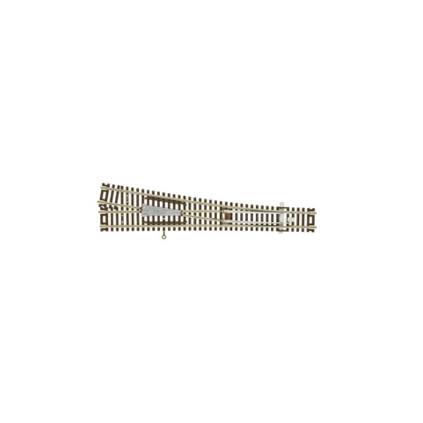 Atlas Railroad Z Weiche rechts, 110mm, Code 55, Federzunge