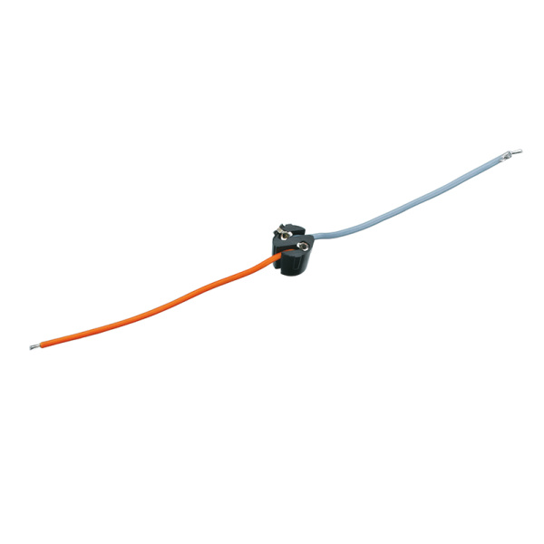 M&auml;rklin Steckfassung F2, mit Anschlusslitzen